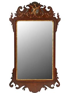 IMPORTANT AMERICAN CHIPPENDALE MIRROR