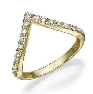 14kt Yellow Gold 0.5ctw Diamond Ring