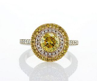 14kt Yellow Gold 1.85ctw Diamond Ring