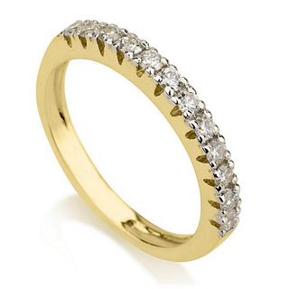 14kt Yellow Gold 0.45ctw Diamond Ring