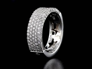14kt White Gold 1.38ctw Diamond Ring