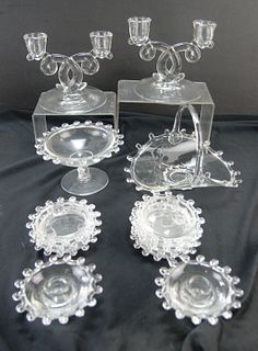COLLECTION OF HEISEY LARIAT TABLEWARE 