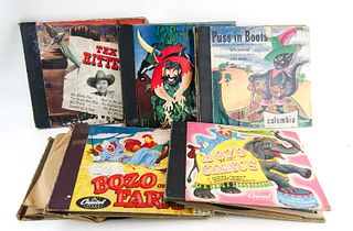 ASSORTED CHILDREN’S PHONOGRAPH RECORDS
