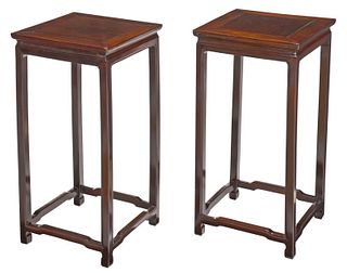 Pair of Chinese Plant Stands