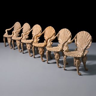  6 Italian Style GROTTO Armchairs