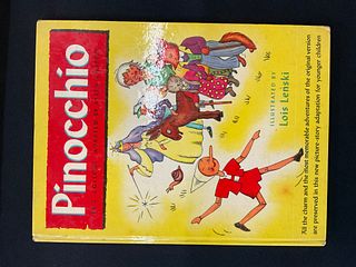 Pinocchio by C. Collodi Illustrated 1946 