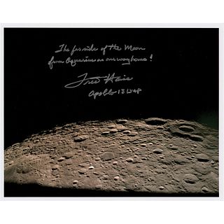 Fred Haise Signed Photograph