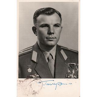 Yuri Gagarin Signed Photograph