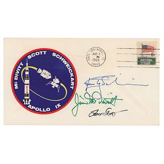 Apollo 9 Signed &#39;Launch Day&#39; Cover