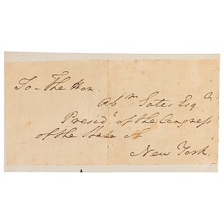 George Washington Hand-Addressed Envelope Panel