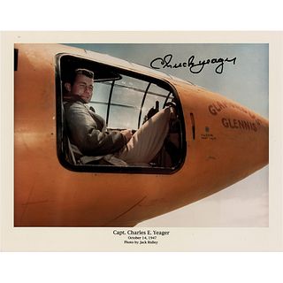 Chuck Yeager Signed Photograph