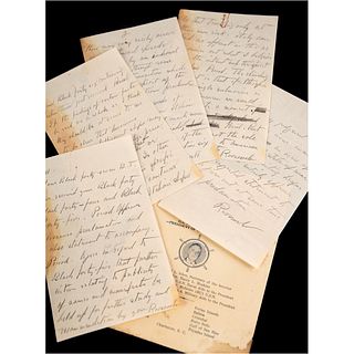 Franklin D. Roosevelt (3) Autograph Letters Signed as President to Cordell Hull on the Second Italo-Ethiopian War