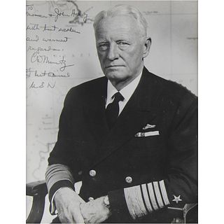 Chester W. Nimitz Signed Photograph