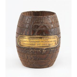 Horatio Nelson: HMS Victory Wooden Artifact