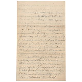 Abraham Lincoln: Soldier Letter on the 1860 Republican National Convention - &#39;I want you to write all about the election&#39;