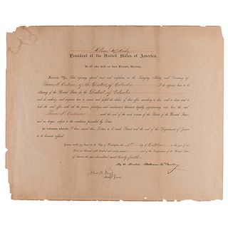 Roger B. Taney Autograph Document Signed