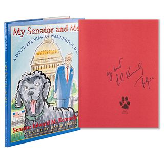 Ted Kennedy Signed Book - My Senator and Me: A Dog&#39;s-Eye View of Washington, D.C.