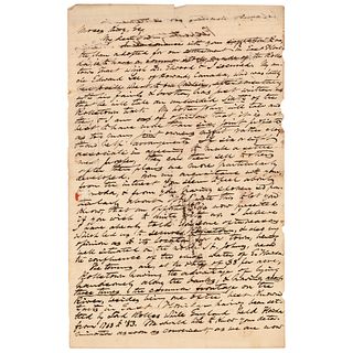 Florida Territory: Early Real Estate Development Letter (1836)