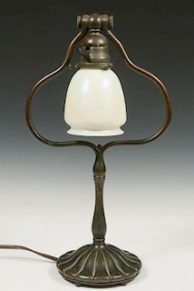 TIFFANY BRONZE DESK LAMP