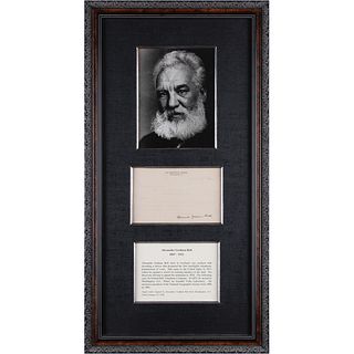 Alexander Graham Bell Typed Letter Signed