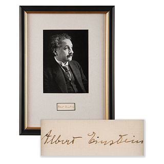 Albert Einstein Signature
