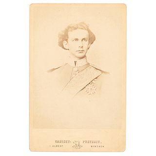 King Ludwig II of Bavaria Rare Signed Photograph