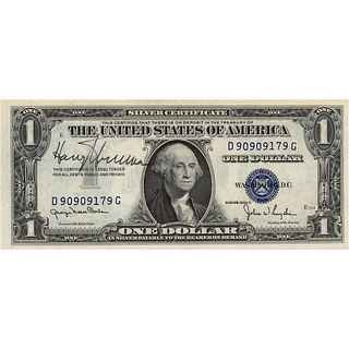 Harry S. Truman Signed One-Dollar Bill - &#39;The buck stops here!&#39;