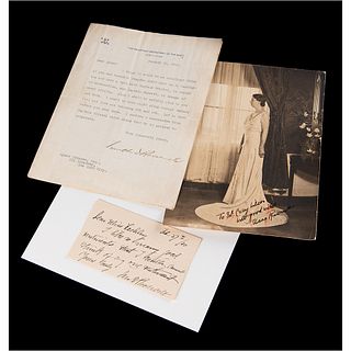 Franklin, Eleanor, and Sara Roosevelt (3) Signed Items