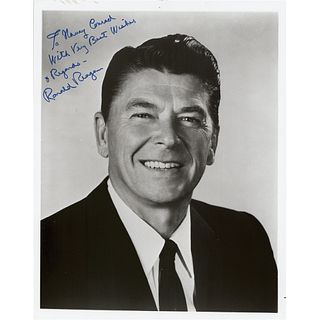 Ronald Reagan Signed Photograph