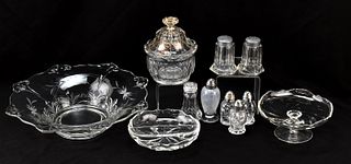 COLLECTION OF HEISEY GLASSWARE & MORE