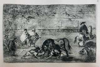 Francisco Goya - La Tauromaquia C