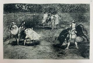 Francisco Goya - La Tauromaquia D