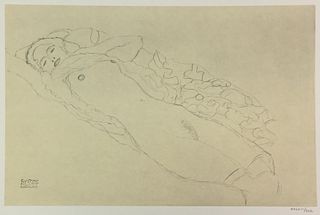Gustav Klimt - Untitled Study (XVIII)(After)