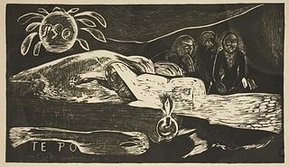 Paul Gauguin - Te Po (The God of Darkness)