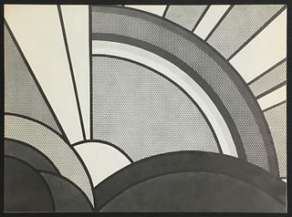 Roy Lichtenstein - After Modern Painting with Sun Rays