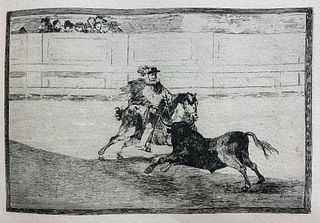 Francisco Goya - La Tauromaquia 13