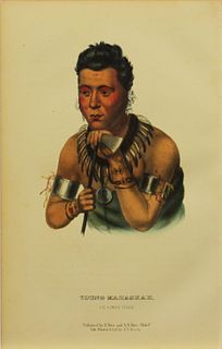Charles Bird King - Young Mahaskah An Ioway Chief