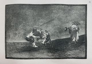 Francisco Goya - La Tauromaquia 16