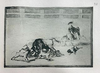 Francisco Goya - La Tauromaquia 25