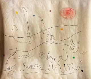 Joan Miro - Rene Char: Flux de l'Aimant Cover