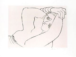 Pablo Picasso  - Femme Couchee