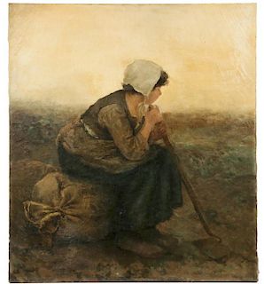 ATTRIBUTED TO CHARLES SPRAGUE PEARCE (MA/FRANCE, 1851-1914)