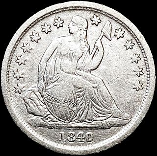 1840-O Seated Liberty Dime CLOSELY UNCIRCULATED