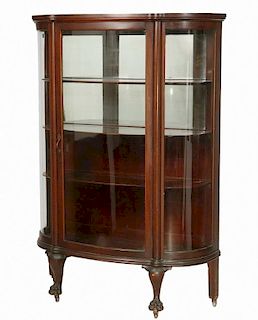 BOW FRONT CHINA CABINET
