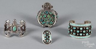 Jobeth Mayes Zuni sterling silver and turquoise {M