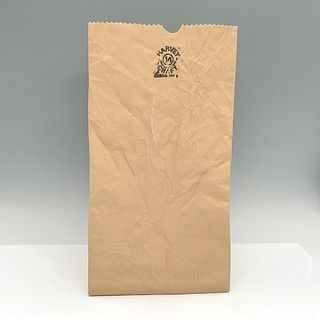 Michel Harvey Ceramic Sculpture, Paper Bag