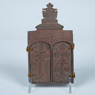 Ethiopian Coptic Stone Icon