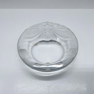 Lalique Crystal Tete de Lion Dish or Bowl