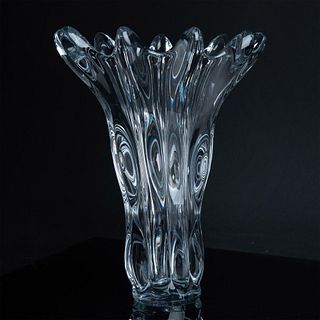 Large Pulled Glass Vase