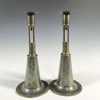 Antique Pairpoint Candle Holders from the 1800s
